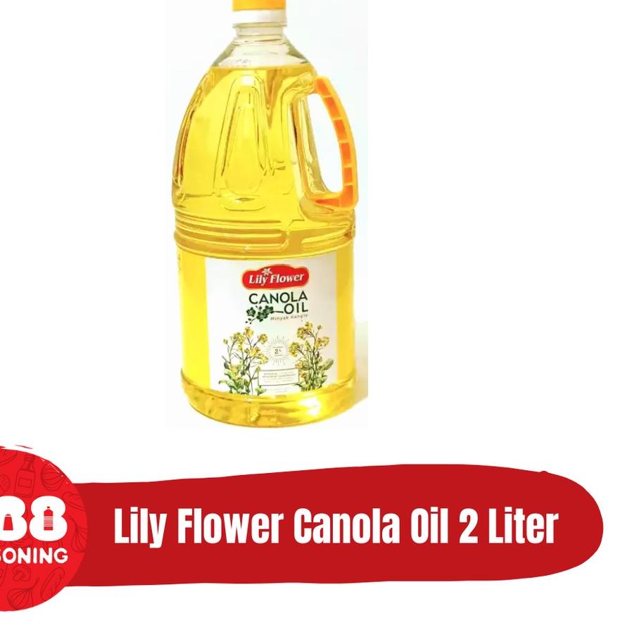 

✈ LILY FLOWER CANOLA OIL (Minyak Kanola) 2L ☇