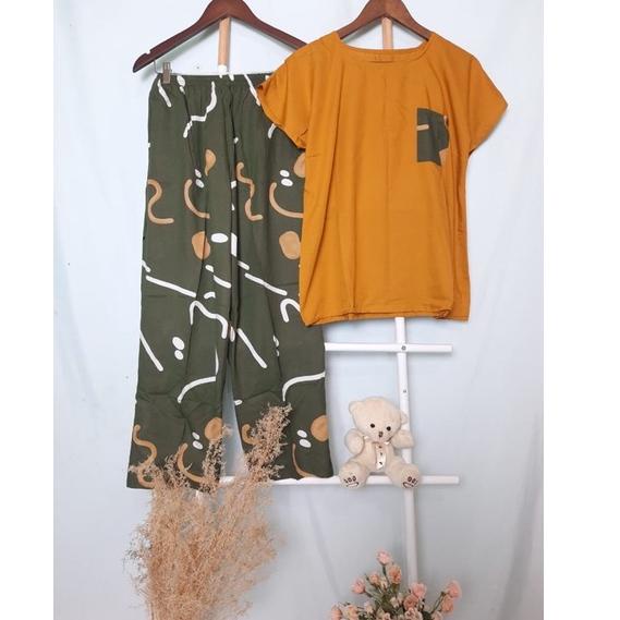 TERPERCAYA BABYDOLL CELANA PANJANG RAYON VOl. 1 | PIYAMA KEKINIAN | BABYDOLL KEKINIAN