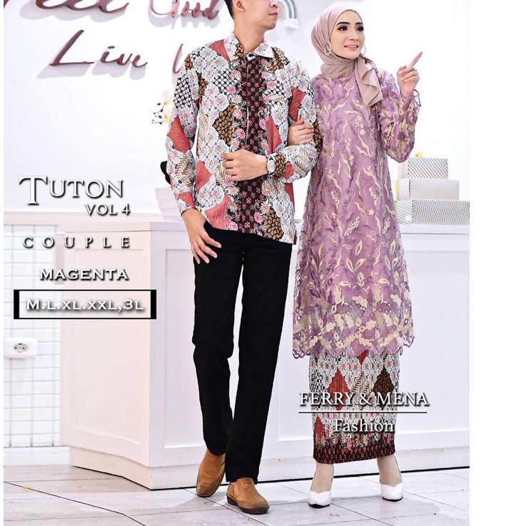 ♠ Kebaya Couple / Kebaya Tunik Couple / Kebaya Couple Kemeja Batik / Kebaya Modern / Kebaya Tunik ➪