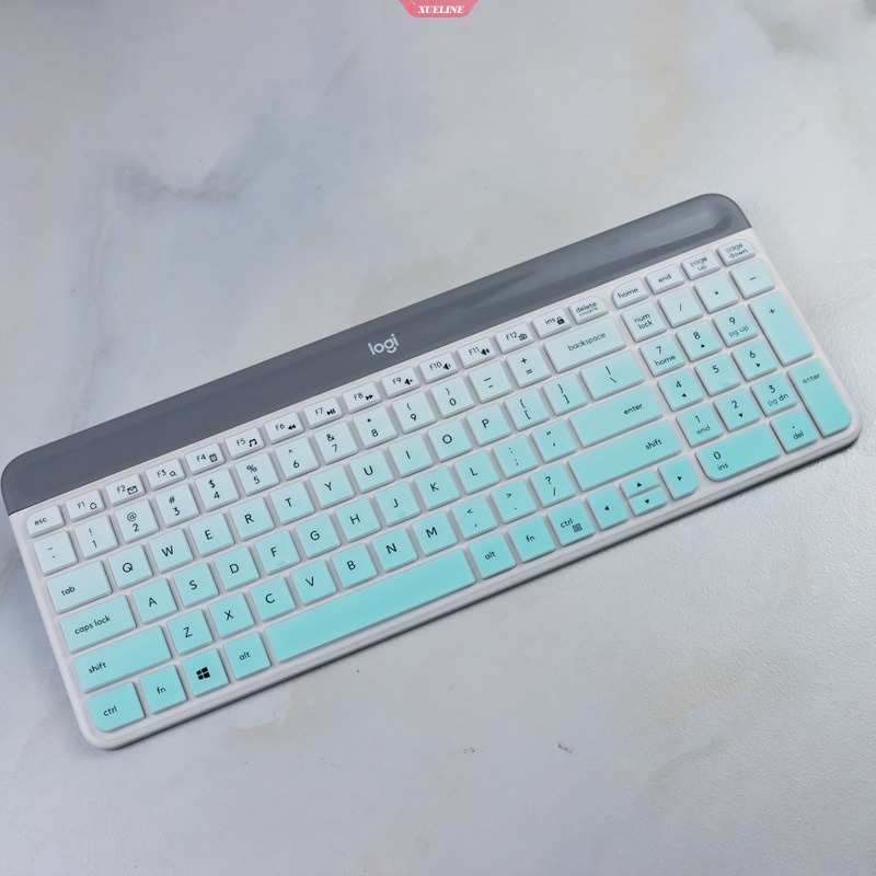 Logitech MK470 K580 Stiker Keyboard Bluetooth Film Dekorasi Kepribadian Sederhana Kartun Gadis Lucu Pink [ZXL]