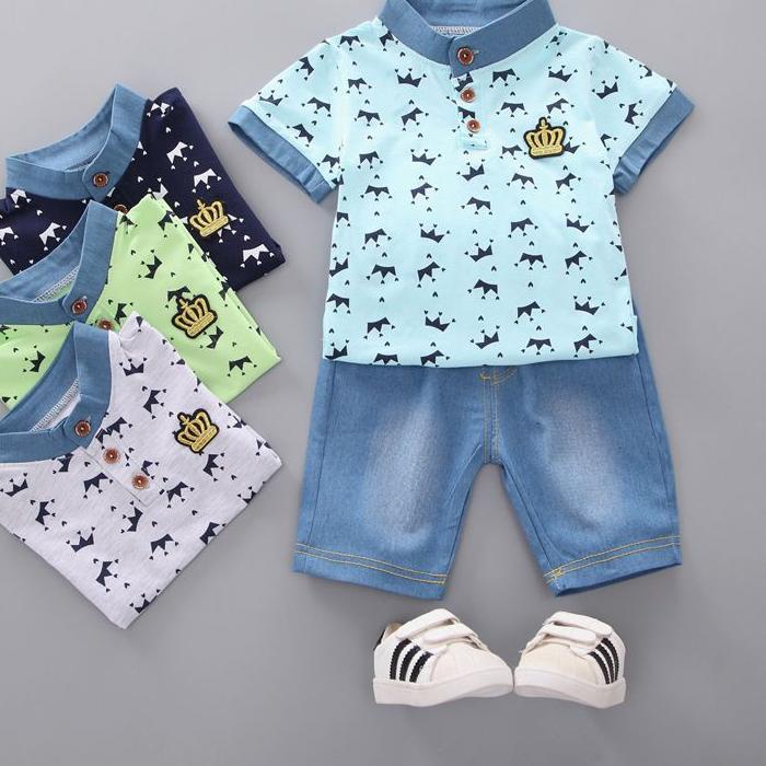 ۝ [COD] SET Mahkota momo - Stelan bayi laki laki - stelan anak laki laki - pakaian anak ✹