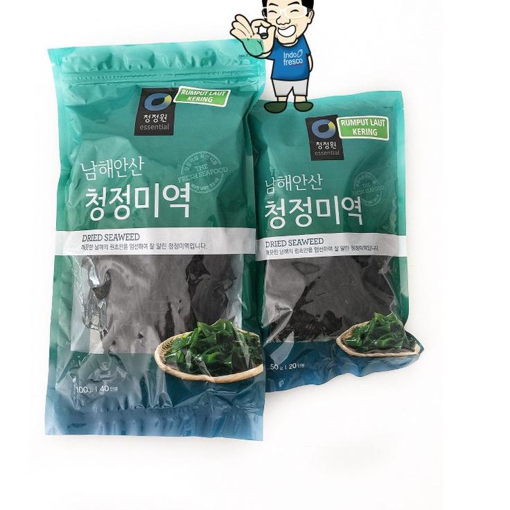 

➦ Daesang Miyeok- Dried Seaweed- Rumput Laut Kering 100 g ➦