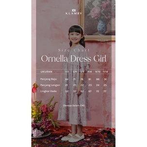 Ornella Dress Girl Gardenia 11/12 by Wearing Klamby