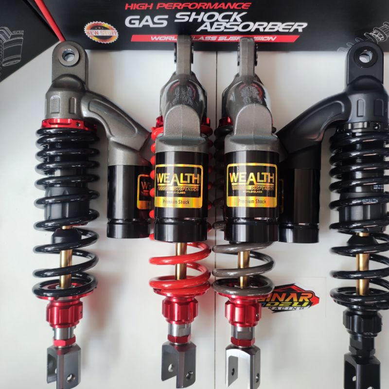 WEALTH MONO SHOCK MATIC MIO/BEAT/VARIO 330MM