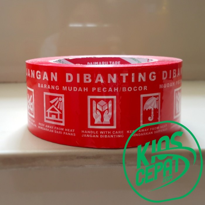 

Tape Lakban Daimaru Jangan Dibanting (48Mm X 100M)