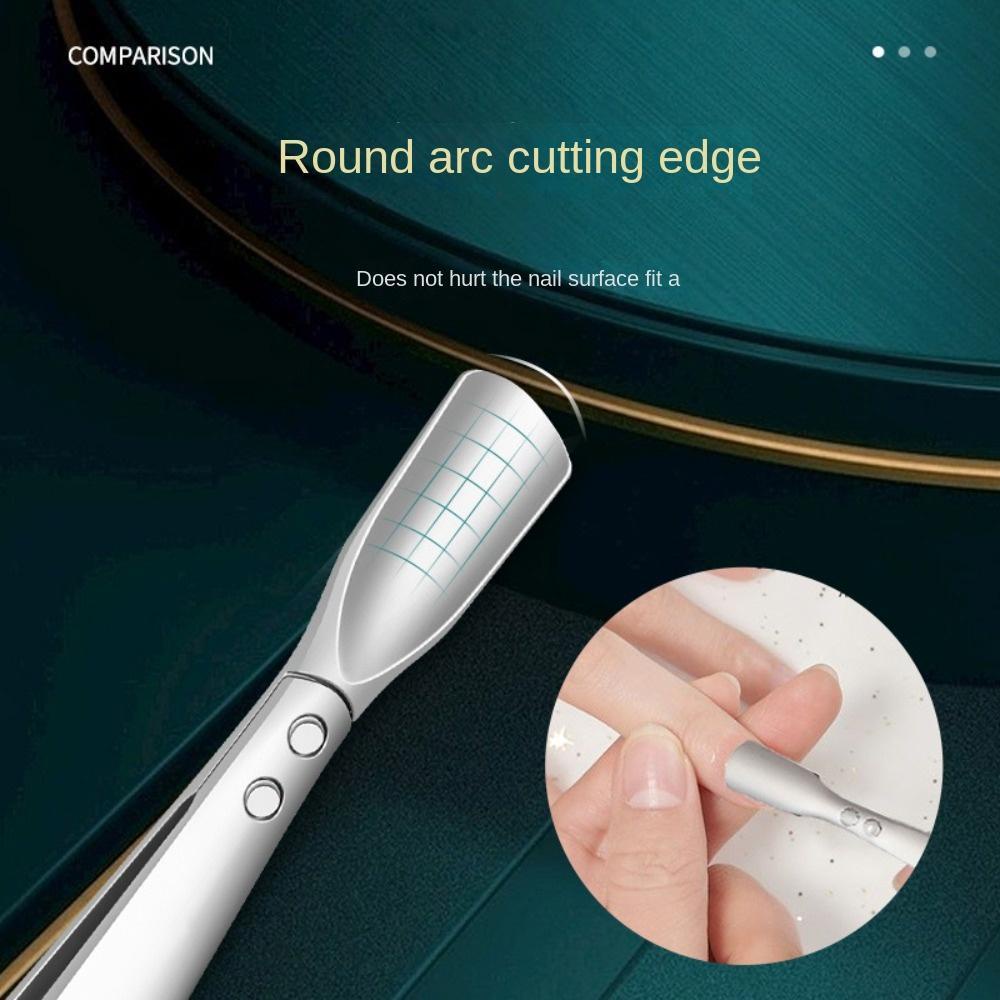 Pinset Kutikula Kuku Agustina Dual-Side Nail Nipper Nail Pusher Stainless Steel Cuticle Trimmer