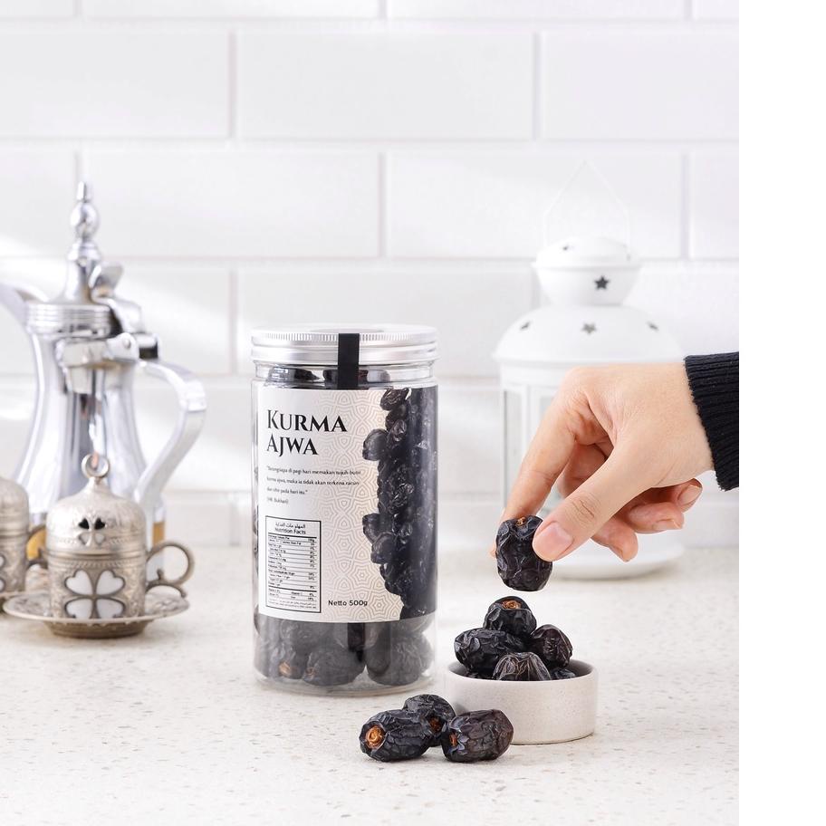 

BISA ✨COD✨ [PROMO] Kurma Ajwa Madinah Premium 500gr !