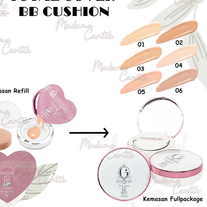 ➺ ✿ MADAME ✿ MADAME GIE TOTAL COVER BB CUSHION / BB CUSHION FULL REFILL COVER ☋