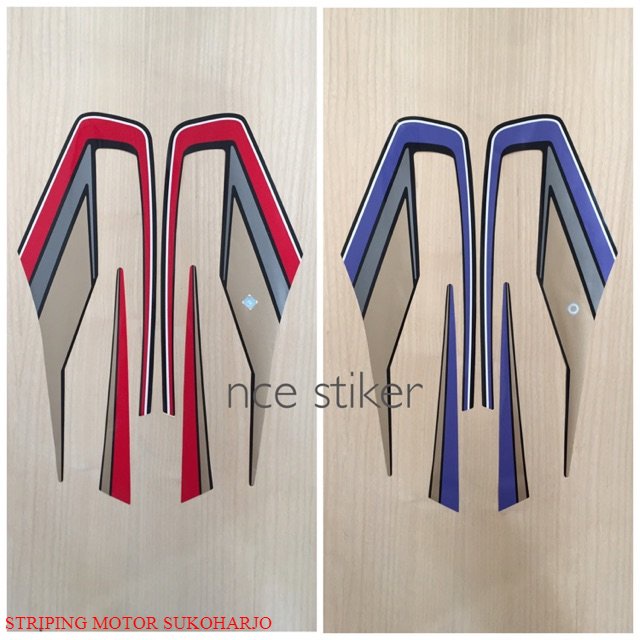 (ORI) STIKER STRIPING RX KING TAHUN 1992 KWALITAS ORIGINAL MURAH