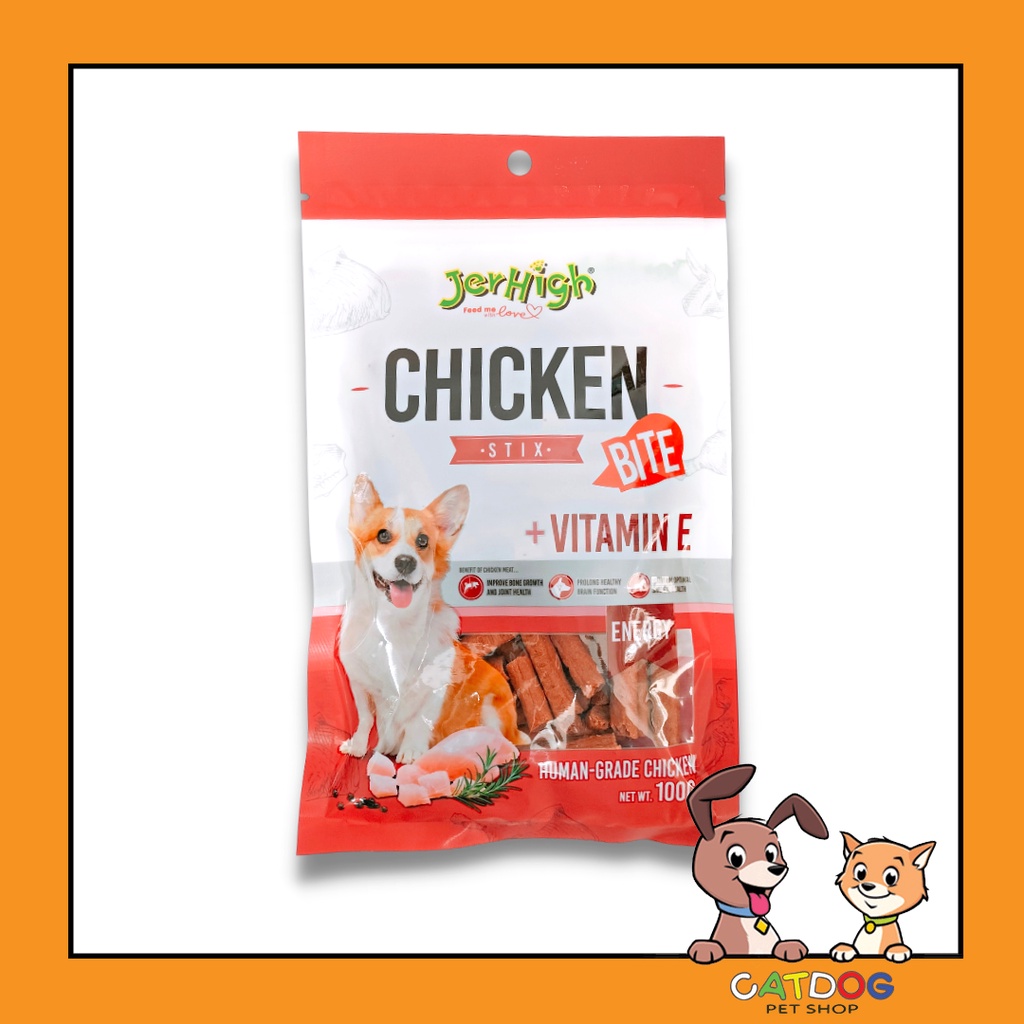 Jerhigh Vitapet Chicken Bites 100gr