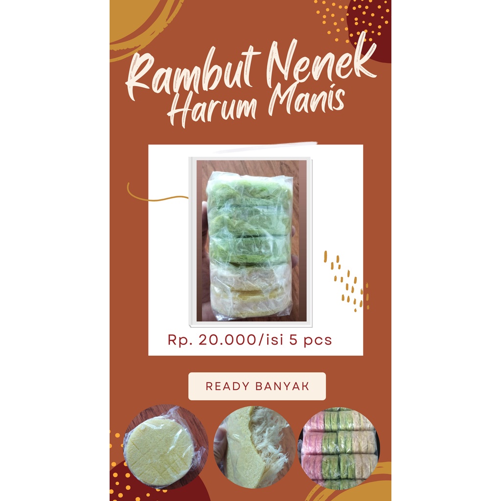 

SIMPING arumanis rambut nenek/ sempe / kerupuk rambut nenek/opak rambut nenek