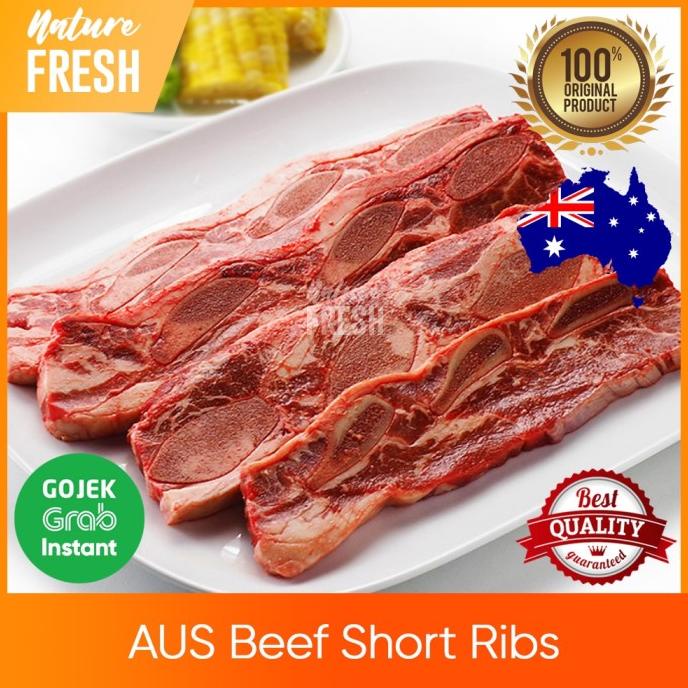 

DAGING IGA SAPI LAPIS AUS BEEF SHORT RIBS HALAL - IMPORT AUS BEEF H65464UJ