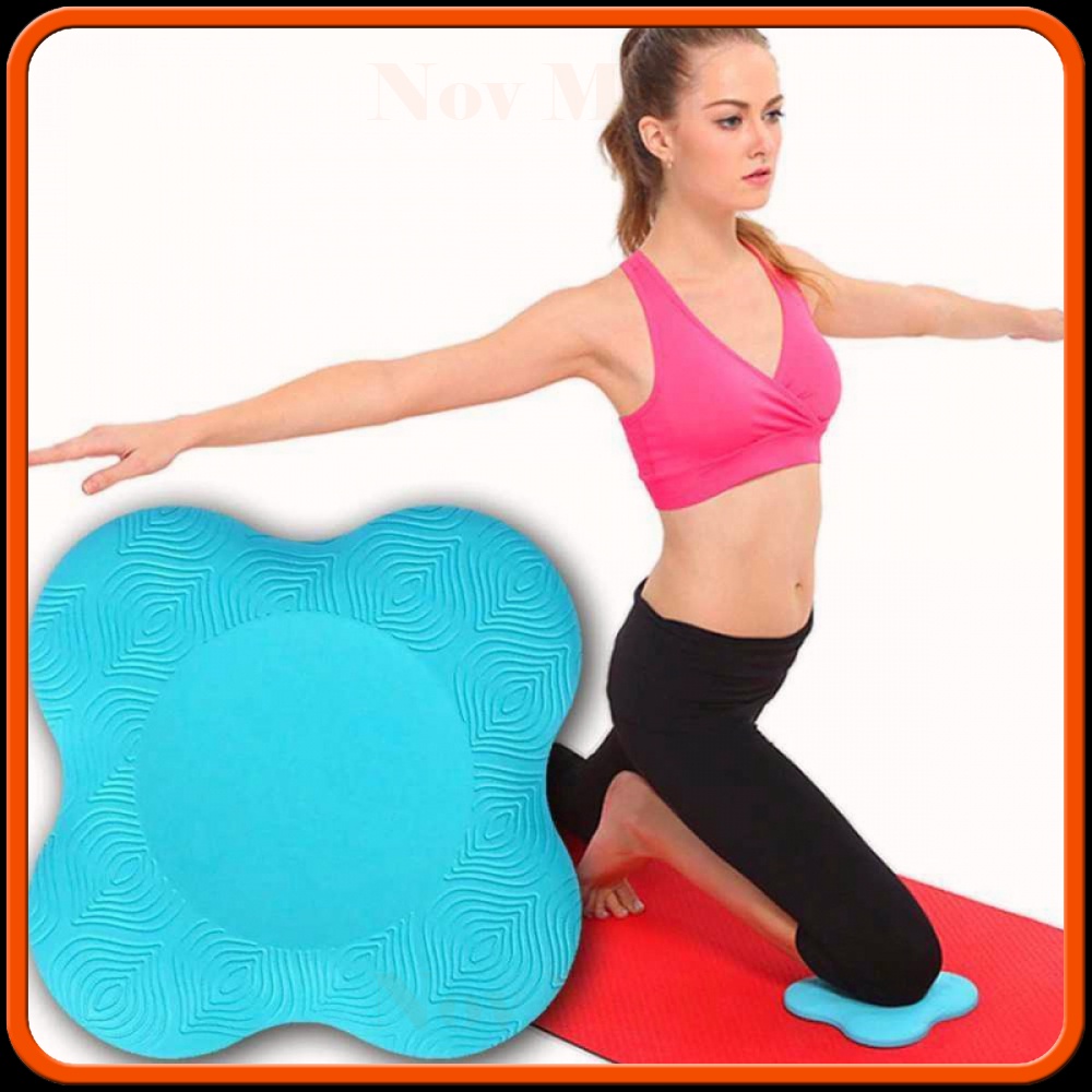 Bantalan Kaki Tangan Yoga Fitness Knee Hand Pad Mat 2 PCS -SP766