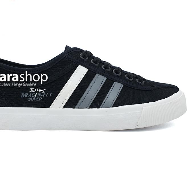 ✶ Sepatu Dragonfly Falcon Hitam / Sepatu Dragonfly Falcon Black / Dragonfly Falcon Hitam ★