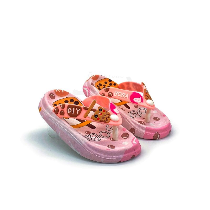 Sandal Anak Perempuan Boba Sandal Jepit Anak Perempuan Import Motif Boba