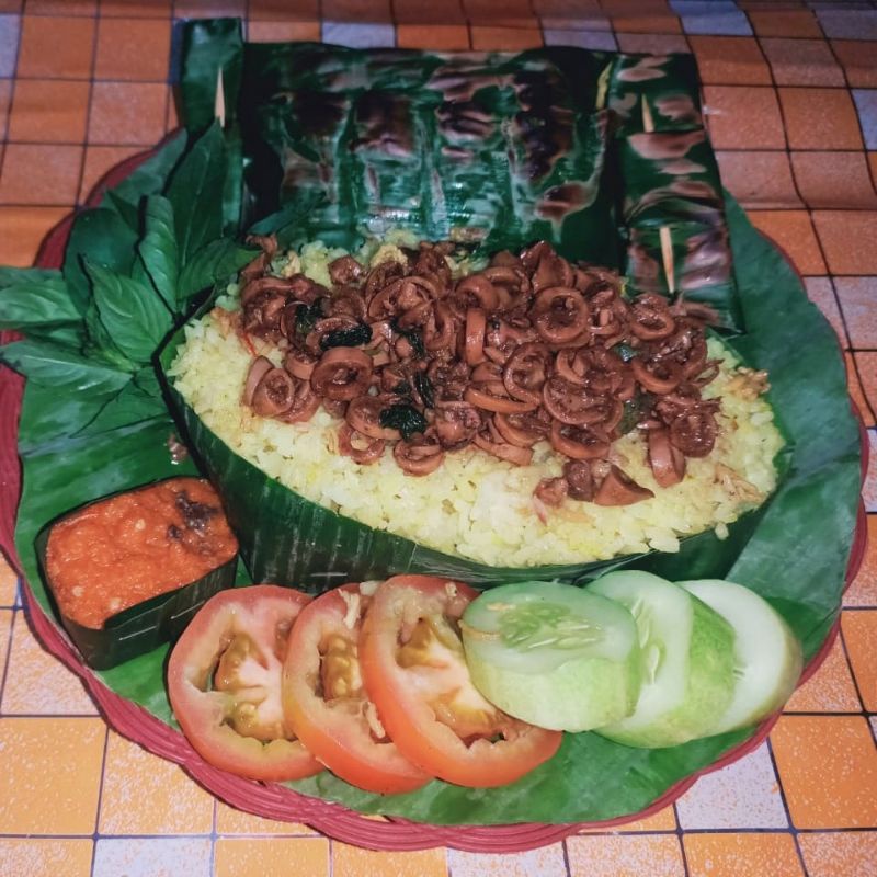 

Nasi Bakar Cumi