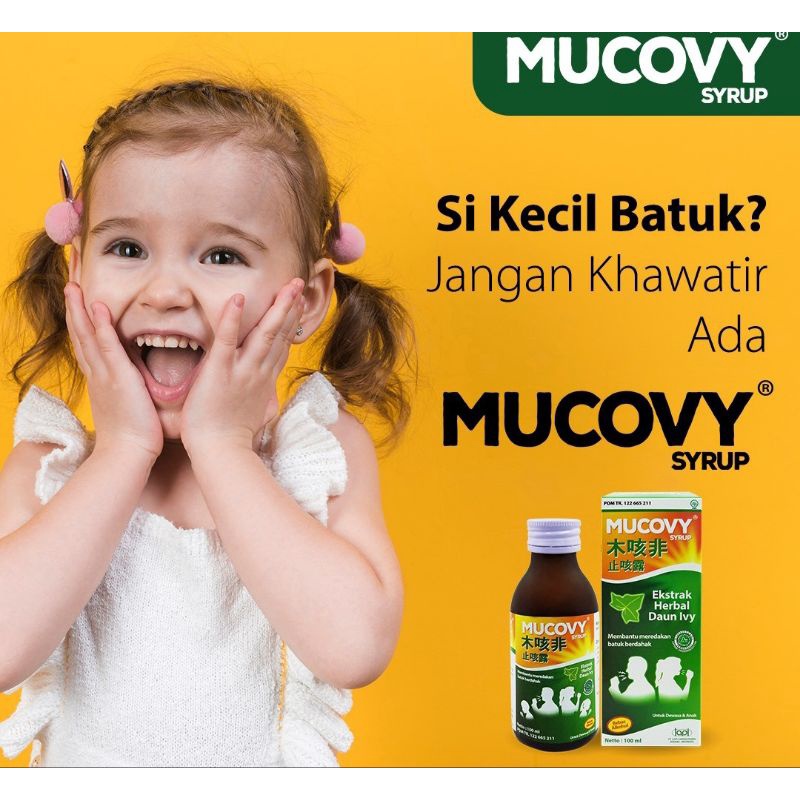 MUVOVY sirup Obat Batuk Berdahak Batuk Membandel aman Bumil Busui