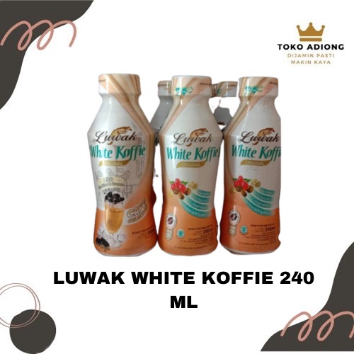 

LUWAK WHITE KOPI 240 ML