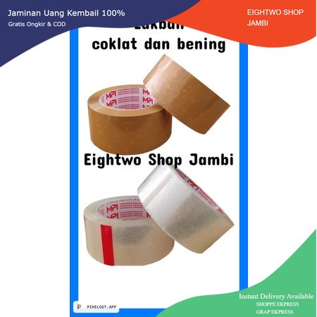

LAKBAN BENING- COKLAT 45mmX100YARF MPI KUALITAS BAGUS DAIMARU