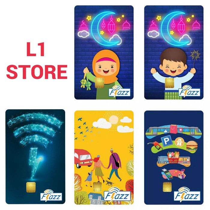 

[[JNT COD]] Elektronic NFC RFID Bergambar Flazz Gen2 06