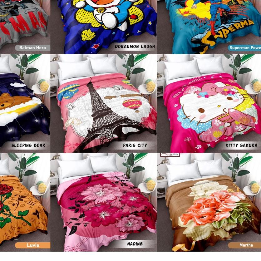 ☂ INTERNAL - Selimut Bulu () Terlaris pilihan Anak ✧