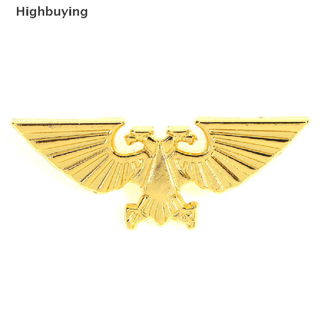 Hbid 1pc Golden Double Head Eagle of Empire badge Imperial Aquila Pin Bros 2021kuliahan