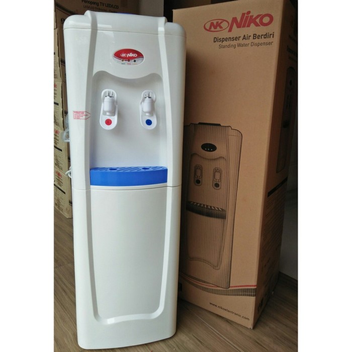 DISPENSER TINGGI 2 KERAN PANAS NORMAL NIKO NK-19HN GALON ATAS ORI