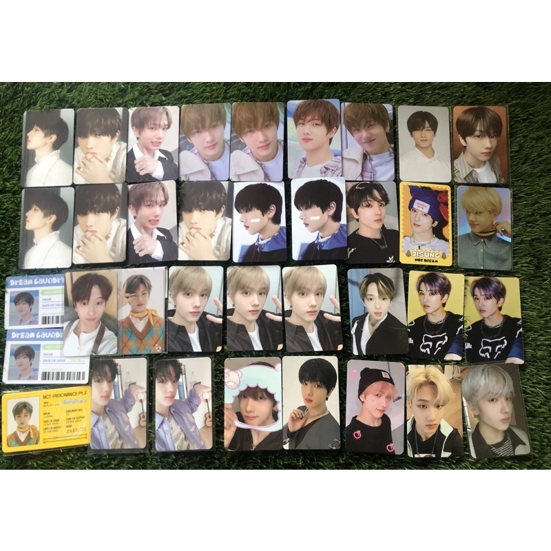 Jisung photocard nct dream sg22 sticker hot sauce hotel keycard mernel japan empathy tc trading card