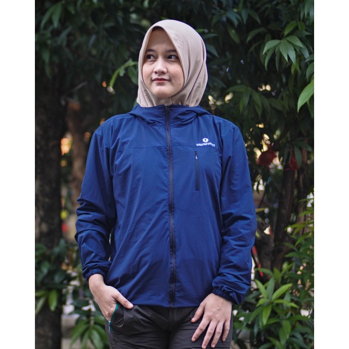 Jata Greenforest Jaket Lipat Running Olahraga Outdoor Pria Dan Wanita