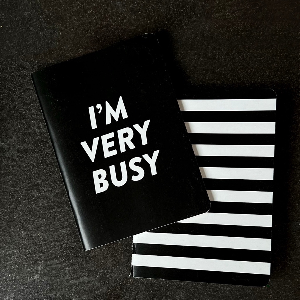 

Notebook Black/ Buku tulis - Goodmoments