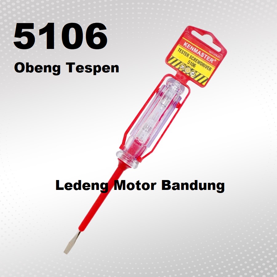 Kenmaster Tespen Obeng Minus Test Pen Listrik