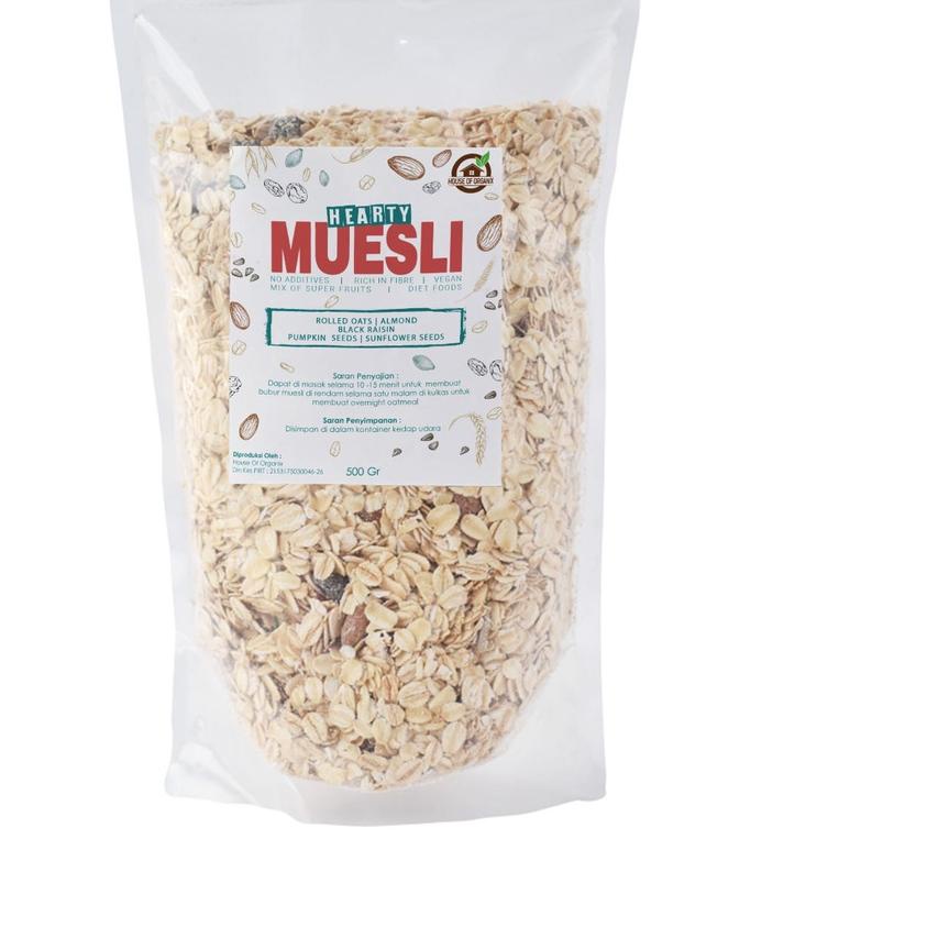 

♂ Hearty Muesli 500gr ⅎ