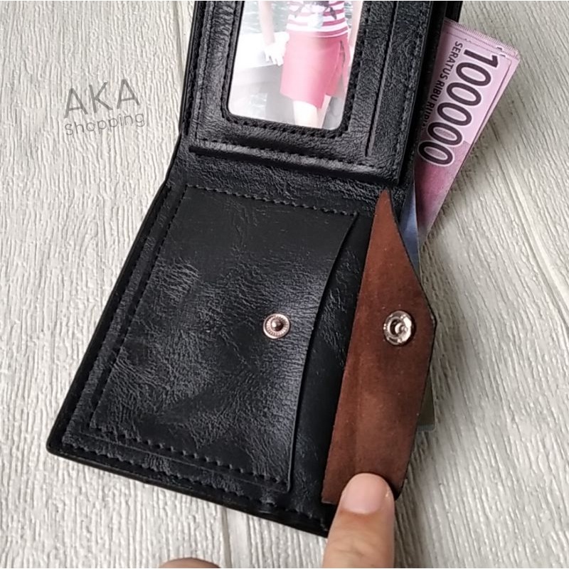 [DPK DS08] Dompet Pendek Lipat  Pria ORIGINAL BRANDED