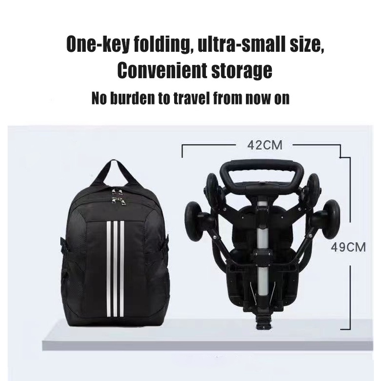FLYBB Magic Stroller Baby 2 Way Travel Lightweight Foldable-3