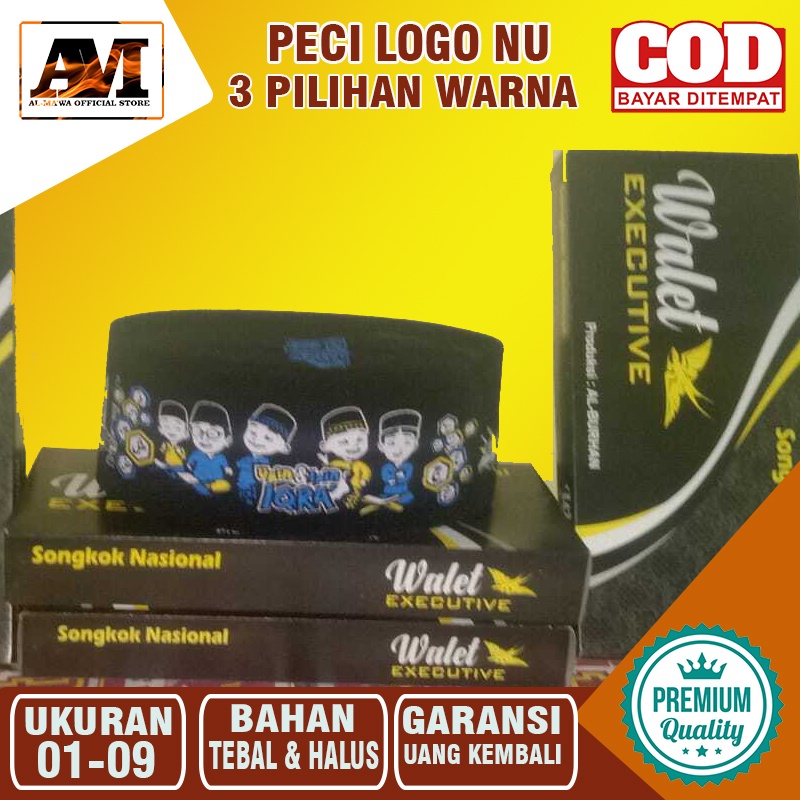 Peci Songkok Kopiah Hitam Motif Upin Ipin Peci Terbaru Anak Laki Laki Gambar Karakter Kartun BISA CO