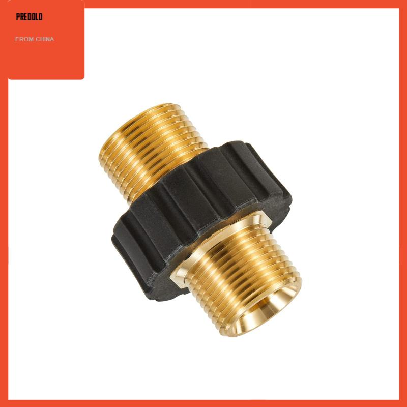 [Predolo] Adaptor Mesin Cuci Tekanan Tinggi M22 14mm Male Quick Connector Untuk Outdoor