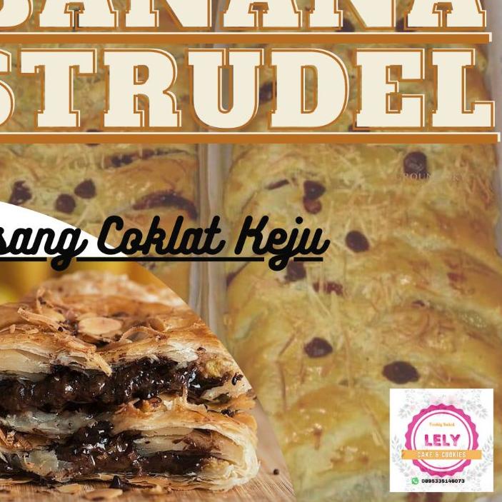 

♪ PROMO!!! BANANA PISANG STRUDEL PISANG KEJU COKLAT PASTRY HOMEMADE MURAH ENAK ➥