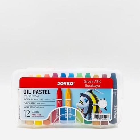 

D25 Crayon / Krayon / Oil Pastel TiTi Joyko 12 Warna BIG PROMO ぼ