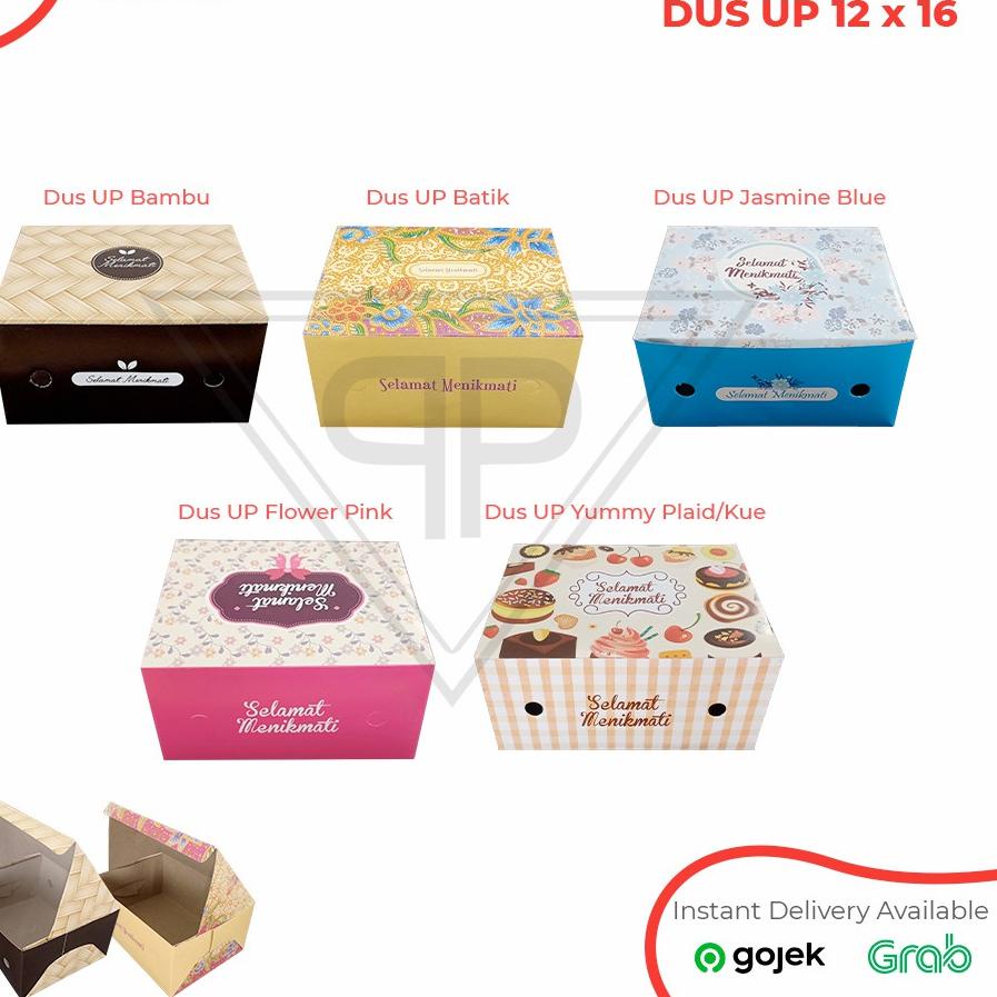 ✸ Dus snack ukuran 12 x 16 ISI 100 ❁