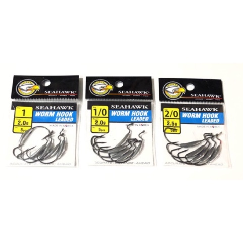 KAIL SEAHAWK WORM HOOK WORMHOOK LEADED