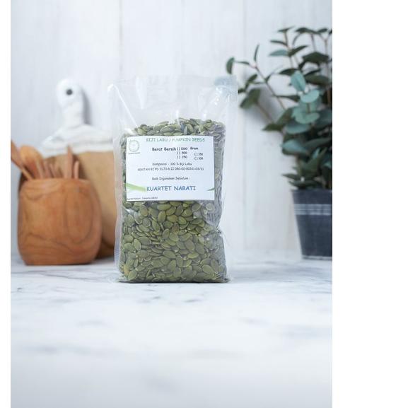 

♂ 1000gr Pumpkin Seed (Biji Labu) - Kuaci - Mentah - Grade AAA ۞