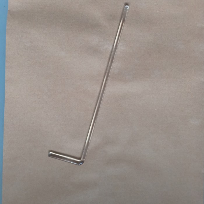 glass L shape bacterial spreader cell spreader