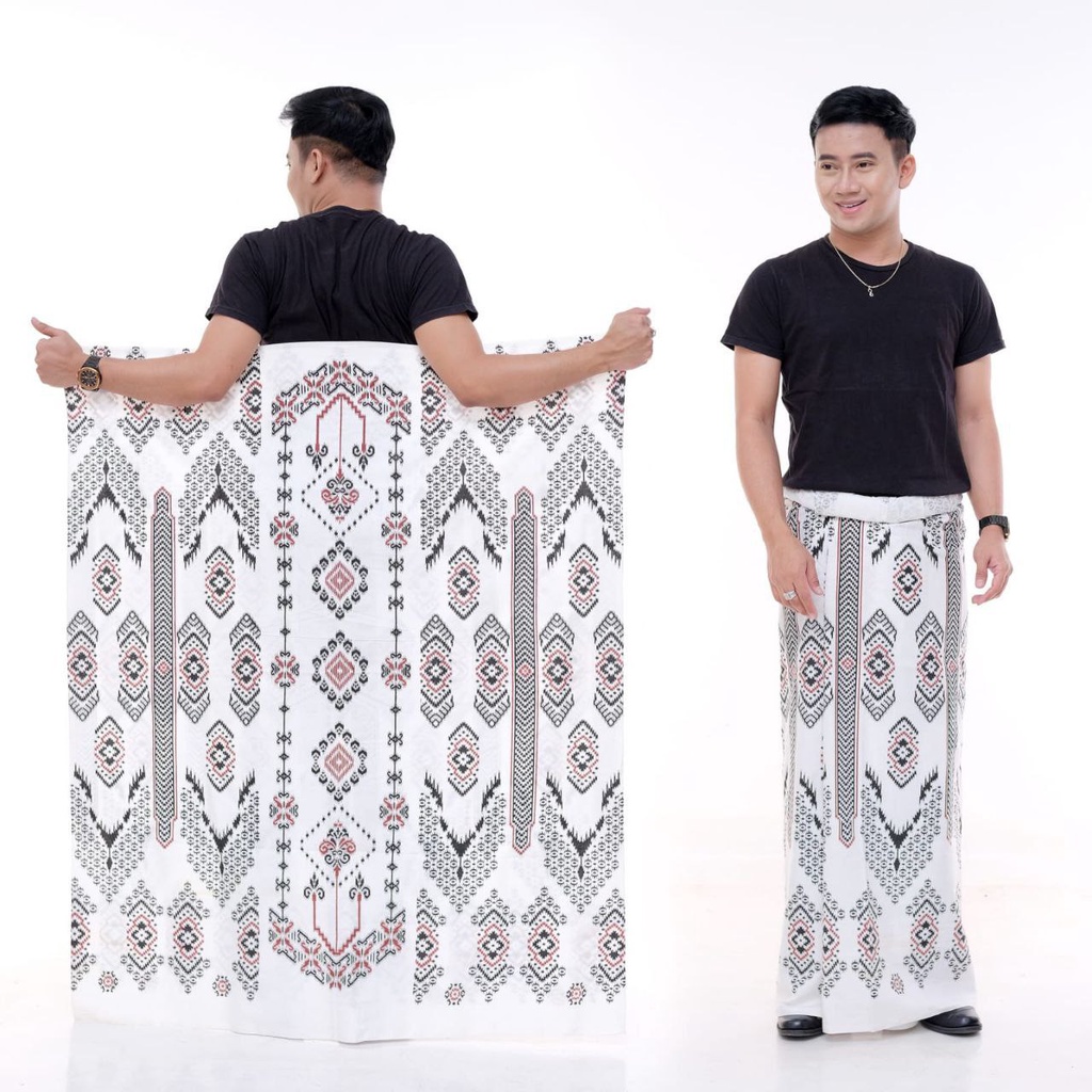 SARUNG PUTIH/ BATIK PALAIKAT / MOTIF WADIMOR / PADUKA / SANTRI / SHOLAT / JORDAN / BATIK WAJADA