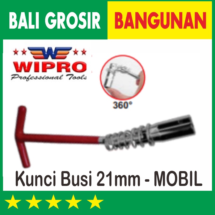 WIPRO KUNCI BUSI FLEXIBLE 21 MM - MOBIL