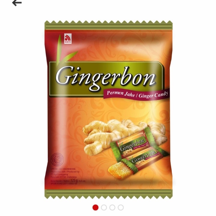 

Permen jahe gingerbon 125 gr