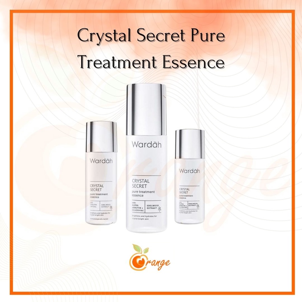 [EXP JAN 2026] Wardah Crystal Secret Pure Treatment Essence EXP 2025  - Essence untuk mencerahkan, m