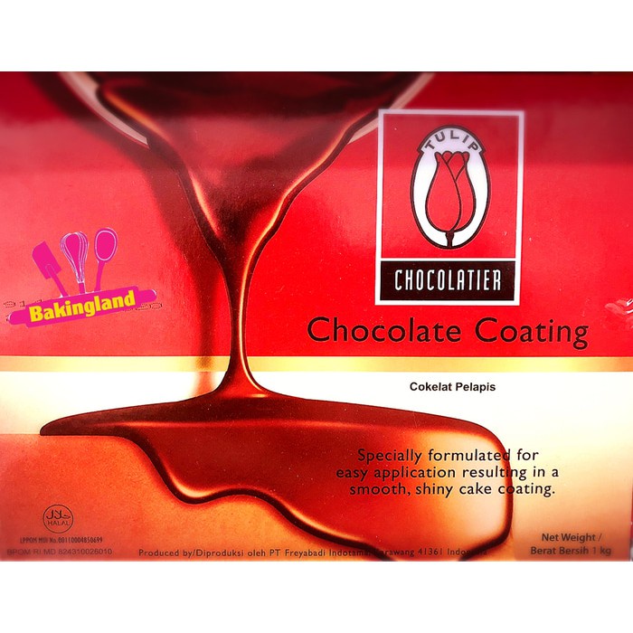 

✨NEW✨ -Tulip chocolate coating 1kg- 1.1.23