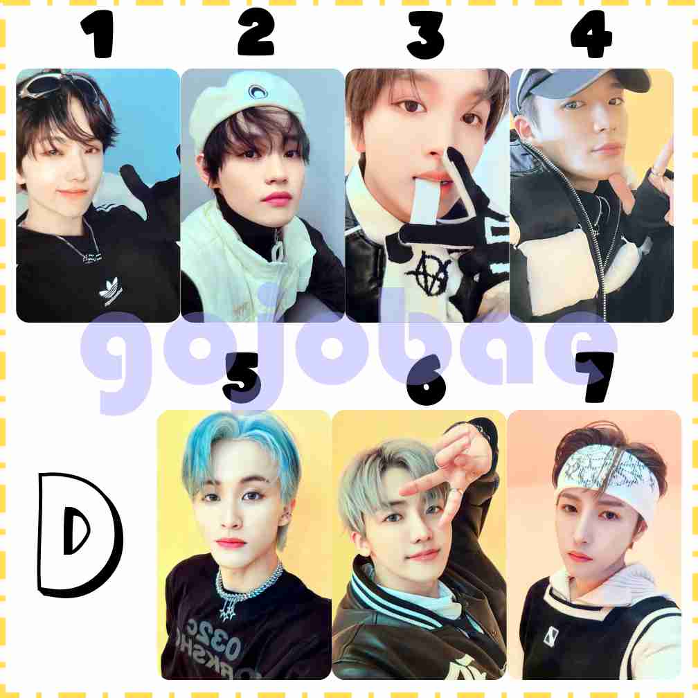 photocard nct dream unofficial candy versi