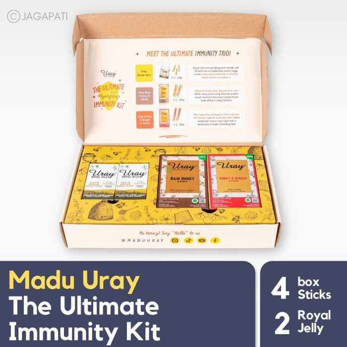 

Madu Uray Lebaran Hampers - Ultimate Immunity Kit - Anti Covid