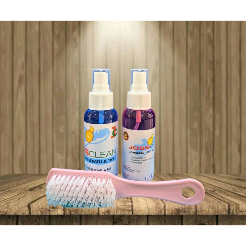 JOSS CLEAN pembersih dan parfum sepatu dan tas ukuran 100ml